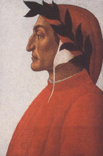 Sandro Botticelli Portrait of Dante Alighieri (mk36) China oil painting art